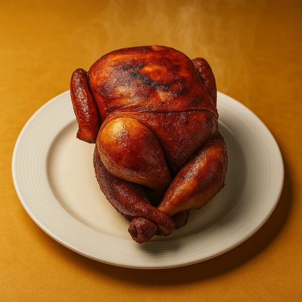 Resultado enriquecidos en la SERP de Google al buscar '1 pollo entero a la brasa'